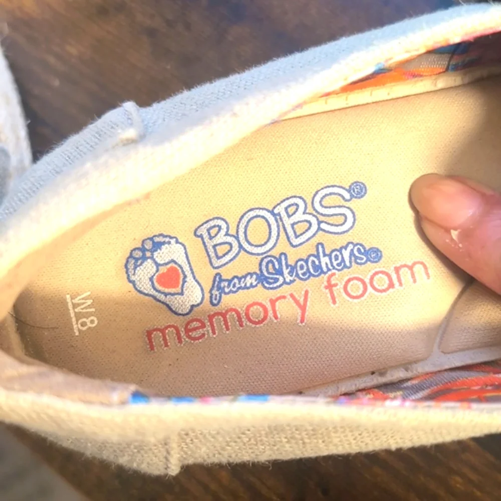 BoBs from Skechers Foam arch pillow Tan Espadrilles Size 8